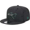 Hats|Men^New York Jets Men's New Era Black Midnight Ink Pop Outline 9FIFTY Snapback Hat