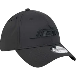 Hats|Men^New York Jets Men's New Era Black Hydro 39THIRTY Flex Hat