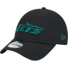 Hats|Men^New York Jets Men's New Era Black Momentum 9FORTY Adjustable Hat