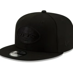 Hats|Men^New York Jets Men's New Era Black 9FIFTY Snapback Hat