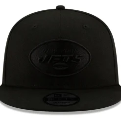 Hats|Men^New York Jets Men's New Era Black 9FIFTY Snapback Hat