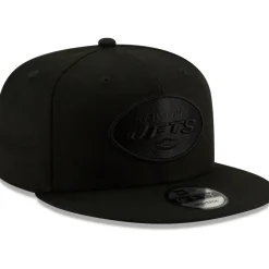 Hats|Men^New York Jets Men's New Era Black 9FIFTY Snapback Hat