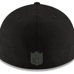 Fitted^New York Jets Men's New Era Black Alternate Logo Black On Black Low Profile 59FIFTY II Fitted Hat