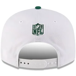 Snapback^New York Jets Men's New Era Born X Raised White/Green 9FIFTY Snapback Hat