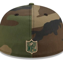 Fitted^New York Jets Men's New Era Camo Woodland 59FIFTY Fitted Hat