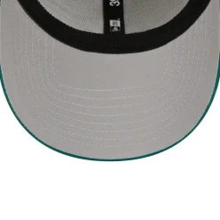 Flex^New York Jets Men's New Era Cream/Kelly Green 2023 Sideline Historic 39THIRTY Flex Hat