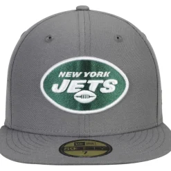 Fitted^New York Jets Men's New Era Graphite Storm 59FIFTY Fitted Hat