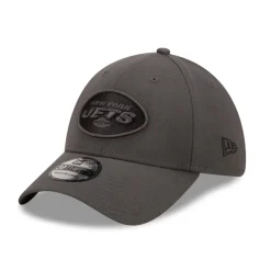 Flex^New York Jets Men's New Era Graphite Classic 39THIRTY Flex Hat