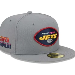 Fitted^New York Jets Men's New Era Gray Color Pack 59FIFTY Fitted Hat
