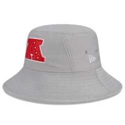 Bucket^New York Jets Men's New Era Gray 2024 Pro Bowl Bucket Hat