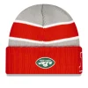 Knit^New York Jets Men's New Era Gray 2024 NFL Pro Bowl Cuffed Knit Hat
