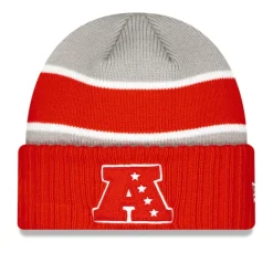 Knit^New York Jets Men's New Era Gray 2024 NFL Pro Bowl Cuffed Knit Hat