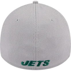 Flex^New York Jets Men's New Era Gray Active 39THIRTY Flex Hat