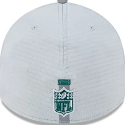 Flex^New York Jets Men's New Era Gray 2024 NFL Training Camp 39THIRTY Flex Hat