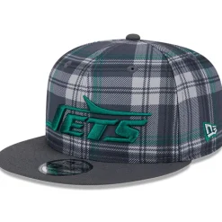 Hats|Men^New York Jets Men's New Era Gray 2024 Sideline Statement 9FIFTY Snapback Hat