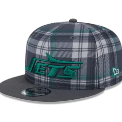 Hats|Men^New York Jets Men's New Era Gray 2024 Sideline Statement 9FIFTY Snapback Hat