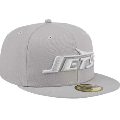 Fitted^New York Jets Men's New Era Gray Color Pack 59FIFTY Fitted Hat