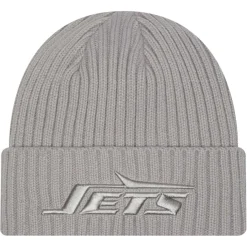 Hats|Men^New York Jets Men's New Era Gray Color Pack Cuffed Knit Hat