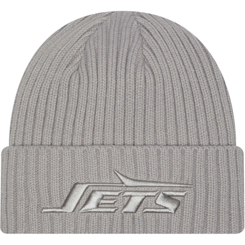 Hats|Men^New York Jets Men's New Era Gray Color Pack Cuffed Knit Hat