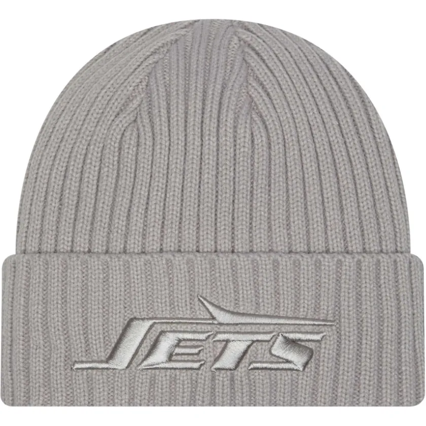 Hats|Men^New York Jets Men's New Era Gray Color Pack Cuffed Knit Hat