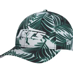 Flex^New York Jets Men's New Era Gray Palms 39THIRTY Flex Hat