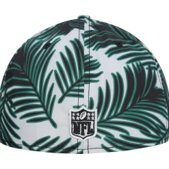 Flex^New York Jets Men's New Era Gray Palms 39THIRTY Flex Hat