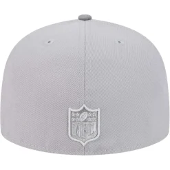 Fitted^New York Jets Men's New Era Gray/Graphite Iron Cloud 59FIFTY Fitted Hat