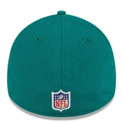 Flex^New York Jets Men's New Era Green 2023 NFL Training Camp 39THIRTY Flex Fit Hat