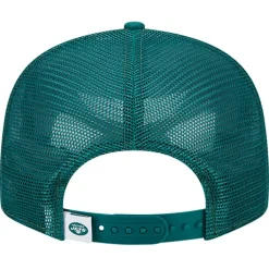 Snapback^New York Jets Men's New Era Green Main Trucker 9FIFTY Snapback Hat