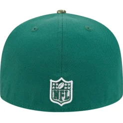 Fitted^New York Jets Men's New Era Green Active Two-Tone Camo 59FIFTY Fitted Hat