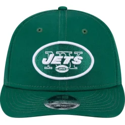 Snapback^New York Jets Men's New Era Green Main Low Profile 9FIFTY Snapback Hat