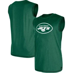 Tank Tops^New York Jets Men's New Era Green Tank Top