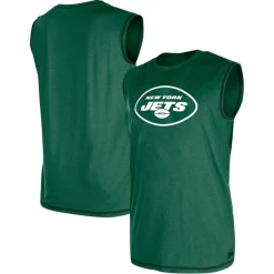 Tank Tops^New York Jets Men's New Era Green Tank Top