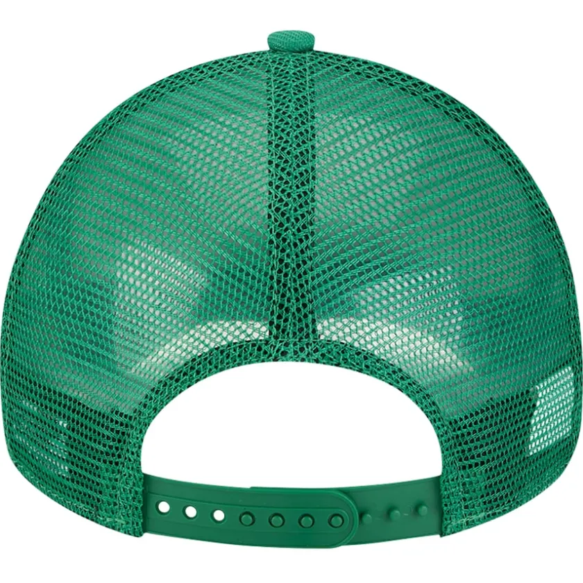 Adjustable^New York Jets Men's New Era Green 9FORTY A-Frame Trucker Adjustable Hat