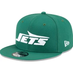 Hats|Men^New York Jets Men's New Era Green 9FIFTY Snapback Hat