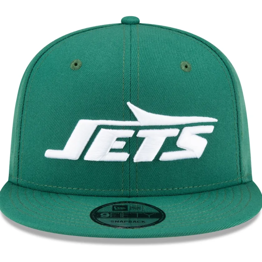 Hats|Men^New York Jets Men's New Era Green 9FIFTY Snapback Hat