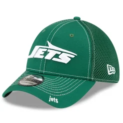 Flex^New York Jets Men's New Era Green NFL Neo 39THIRTY Flex Hat