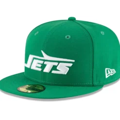 Fitted^New York Jets Men's New Era Green Omaha Throwback 59FIFTY Fitted Hat