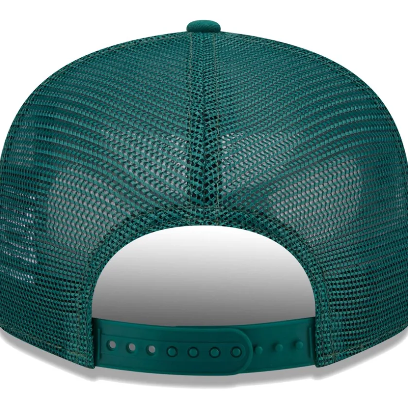 Adjustable|Snapback^New York Jets Men's New Era Green Classic Trucker 9FIFTY Snapback Hat