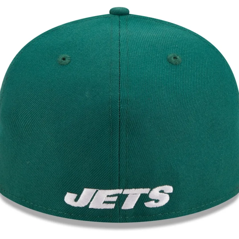 Fitted^New York Jets Men's New Era Green Omaha Low Profile 59FIFTY Fitted Hat