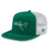 Snapback^New York Jets Men's New Era Kelly Green/White Original Classic Golfer Adjustable Hat