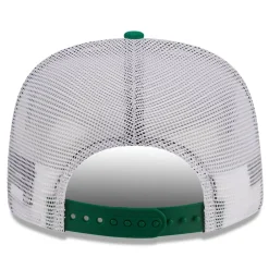 Snapback^New York Jets Men's New Era Kelly Green/White Original Classic Golfer Adjustable Hat