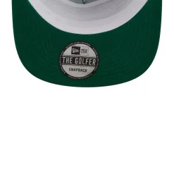Snapback^New York Jets Men's New Era Kelly Green/White Original Classic Golfer Adjustable Hat