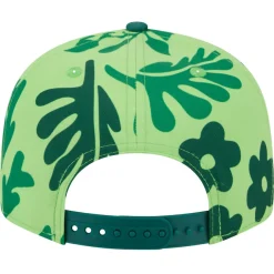 Snapback^New York Jets Men's New Era Light Green Leafy 9FIFTY Snapback Hat