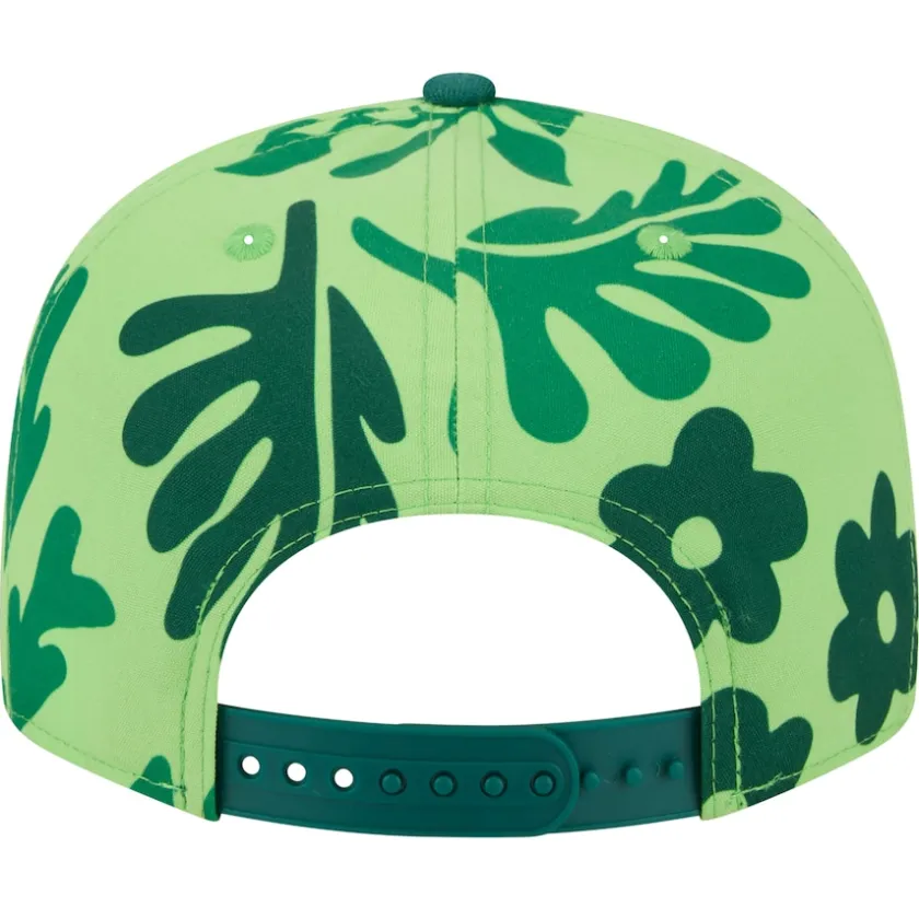 Snapback^New York Jets Men's New Era Light Green Leafy 9FIFTY Snapback Hat