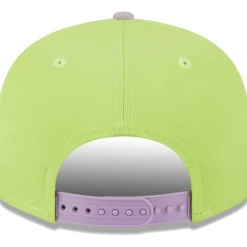 Snapback^New York Jets Men's New Era Neon Green/Lavender Two-Tone Color Pack 9FIFTY Snapback Hat