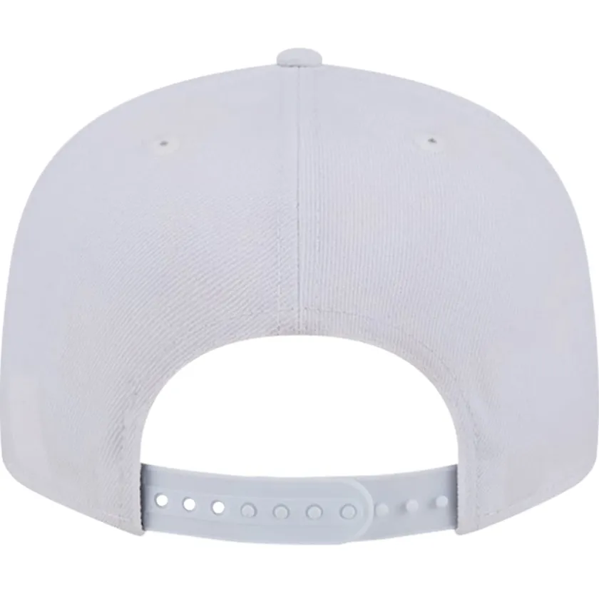 Snapback^New York Jets Men's New Era Main White On White 9FIFTY Snapback Hat