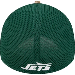 Flex^New York Jets Men's New Era Realtree Camo/Green Active 39THIRTY Flex Hat