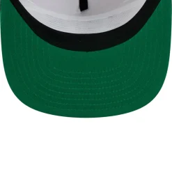 Snapback^New York Jets Men's New Era Stone/Green Athletic Golfer Snapback Hat