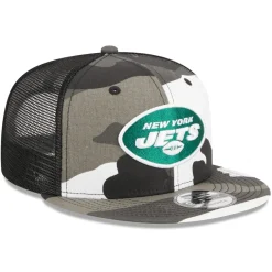 Snapback^New York Jets Men's New Era Urban Camo 9FIFTY Trucker Snapback Hat